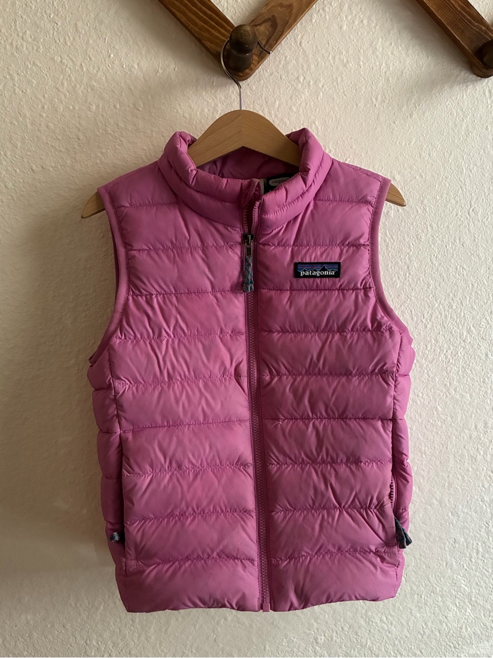 Patagonia 5T Pink Quilted Puffer Vest